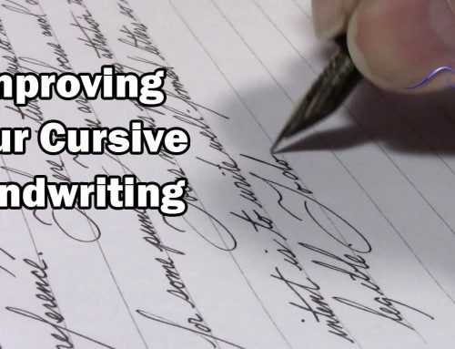 CJCS Video: Improving Your Cursive Handwriting
