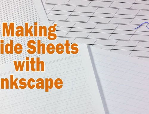 CJCS Video: Making Guide Sheets with Inkscape